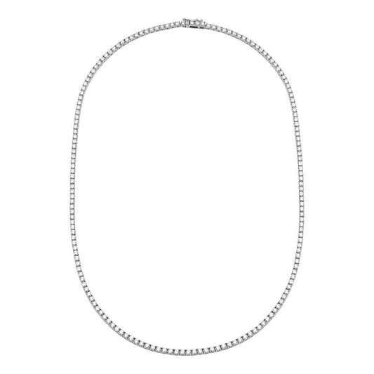 Tennis Necklace 2.4cts