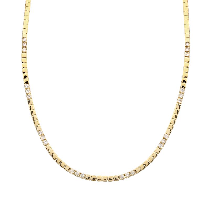 Collar de Oro con Diamantes