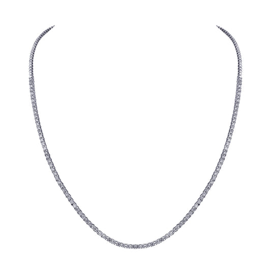 Medio Tennis Necklace 3.03ct