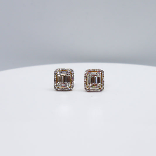 Aretes de Diamantes