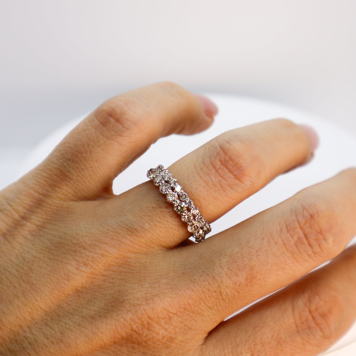 Eternity Ring de Diamantes 2cts